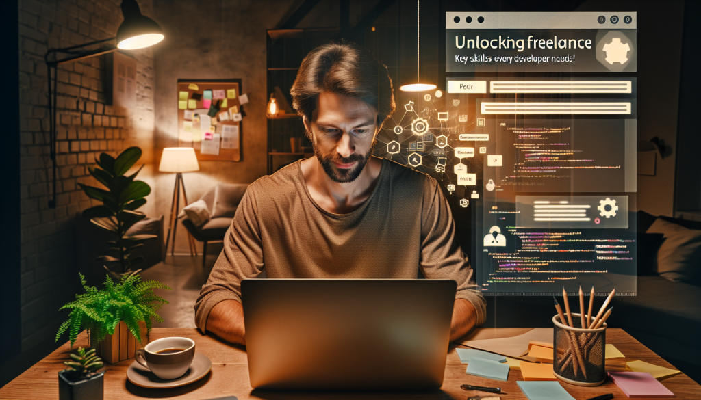 découvrez les compétences essentielles pour réussir en tant que développeur freelance. apprenez à maîtriser la gestion de projet, la communication, les langages de programmation et bien plus encore pour booster votre carrière indépendante.